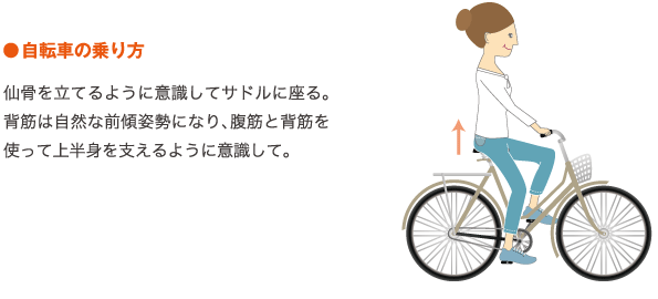 ●自転車の乗り方